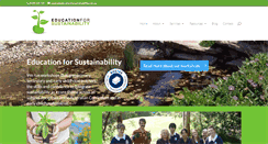 Desktop Screenshot of educationforsustainability.com.au