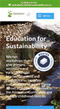 Mobile Screenshot of educationforsustainability.com.au